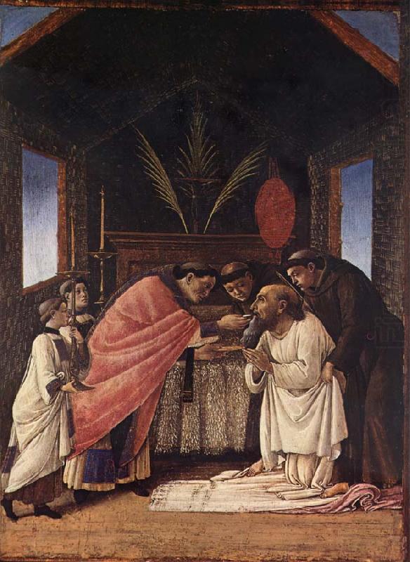 Last Communion of St.Jerome, Sandro Botticelli